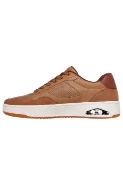 Sneakers color cuoio con soletta Air-Cooled Skechers UNO CTL OUT OF SIGHT