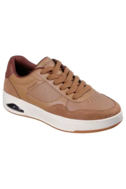 Sneakers color cuoio con soletta Air-Cooled Skechers UNO CTL OUT OF SIGHT