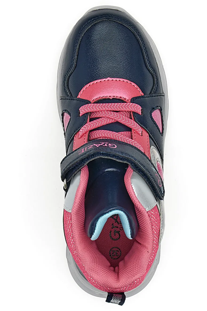 Sneakers con Luci Blu Grazie 2335