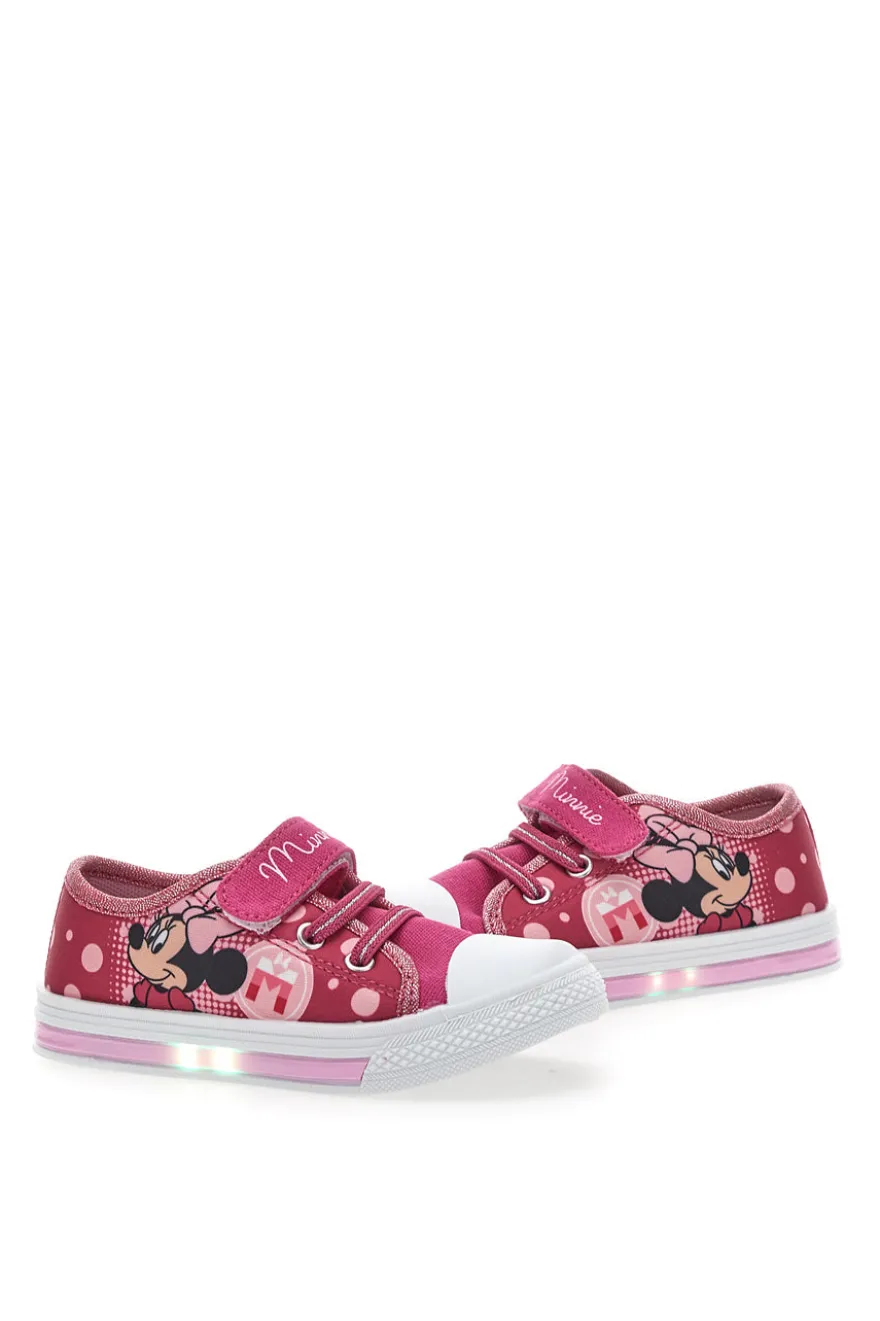 Sneakers con luci Minnie 15501 Rosa