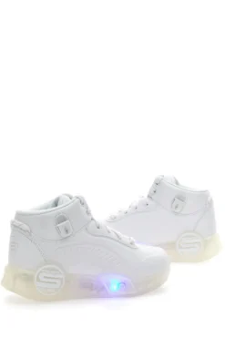 Sneakers con Luci Skechers S-Lights Remix Bianche