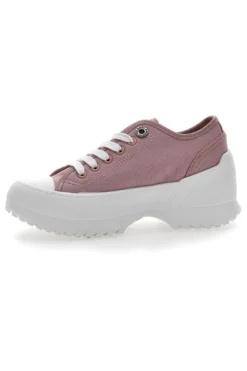 Sneakers con Suola Chunky Rosa Freddy 7601