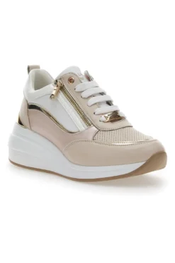 Sneakers con Zeppa Beige Mariella Burani 50390