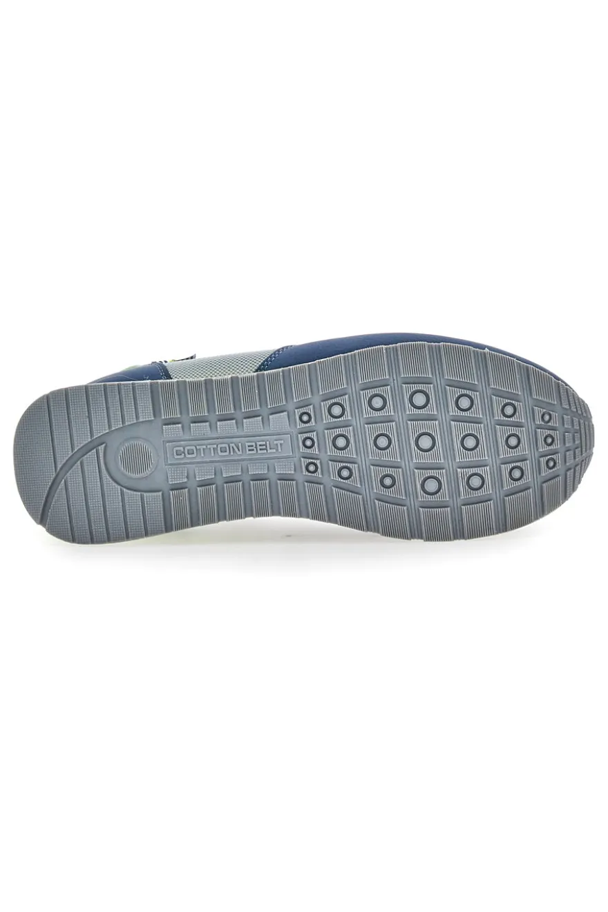 Sneakers Cotton Belt Carter Bicolor Blu