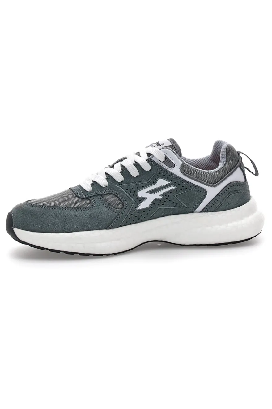 Sneakers da lavoro grigio in pelle U. Power Jackie Gry