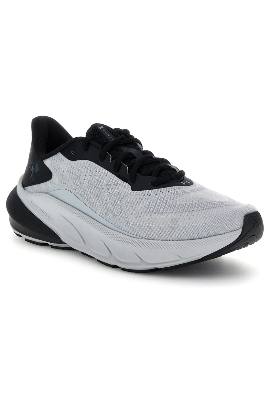 Sneakers da running uomo grigie in mesh Under Armour Turbulence 3