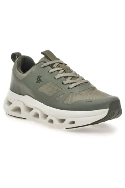 Sneakers da uomo verde stringate 2T2L YH25230