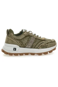 Sneakers Effetto Jeans Verdi FREDDY FY7604