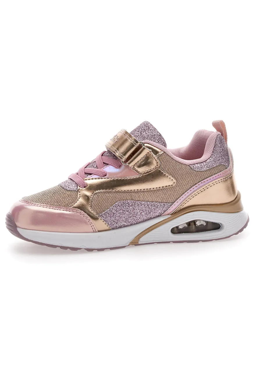 Sneakers Gold e Rosa Pitt Kids 23558