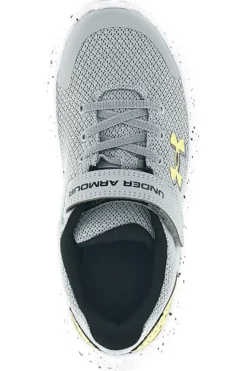 Sneakers grigie con chiusura a strappo Under armour BGS SURGE 4