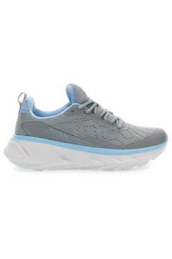 Sneakers grigie con dettagli azzurri ROUTE 66 RO51038D