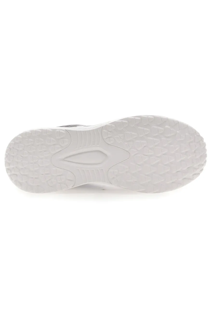 Sneakers Grigie con Lacci e Memory System Canguro CA292