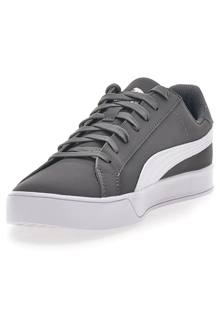 Sneakers Grigie con Lacci Puma Smash Vulc