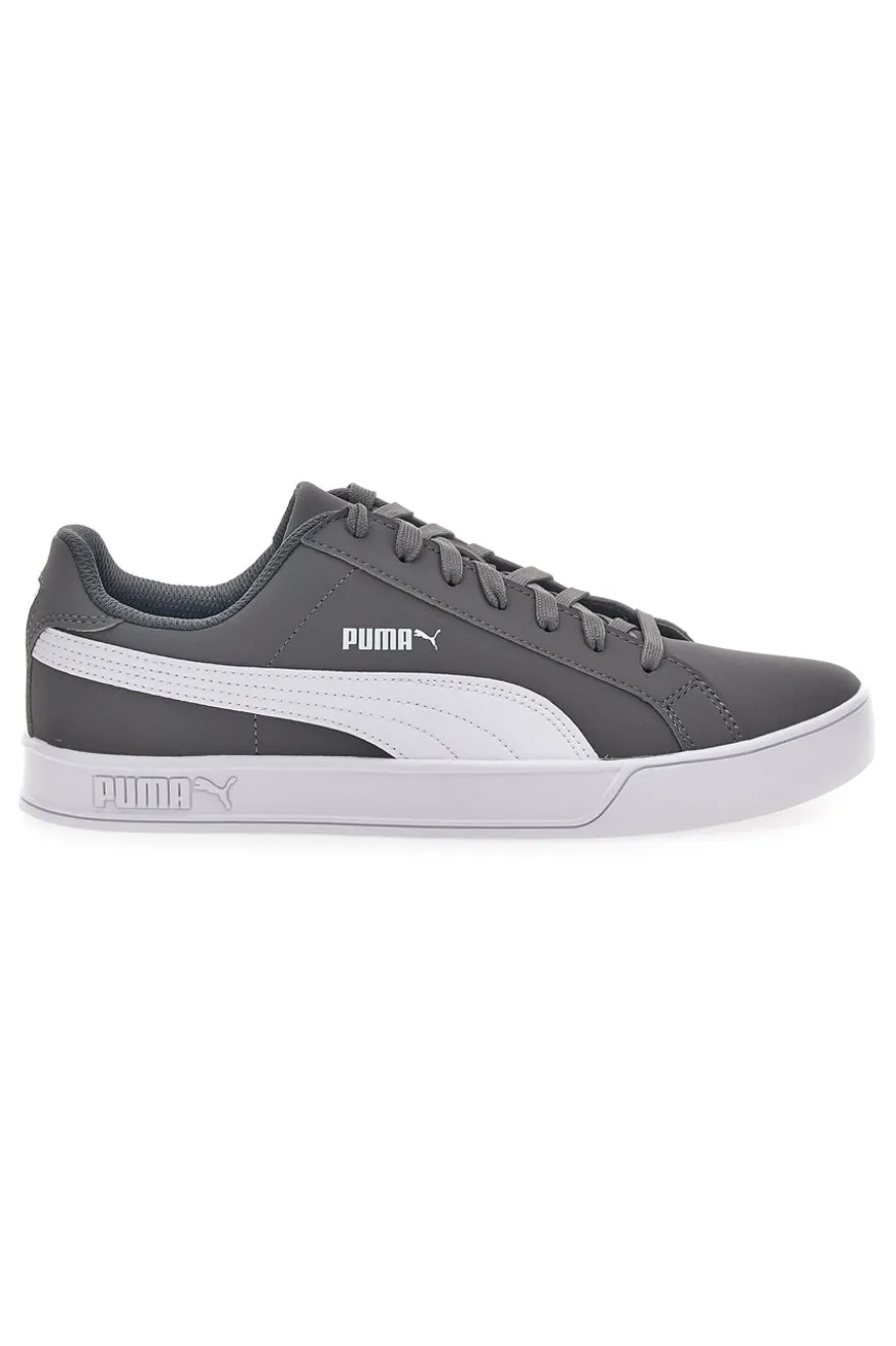 Sneakers Grigie con Lacci Puma Smash Vulc