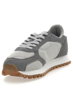 Sneakers Grigie Con Suola a Contasto Gas Spidy Mix