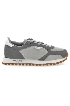 Sneakers Grigie Con Suola a Contasto Gas Spidy Mix