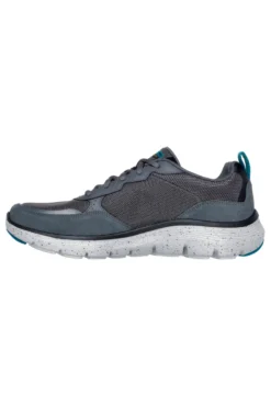 Sneakers grigie con tomaia in vera pelle e suola Flex-Lite Skechers Flex Advantage 5.0