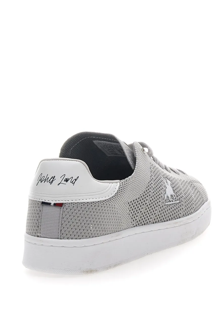 Sneakers Grigie con Tomaia Traforata U.S. POLO CLUB EMPIRE KNIT
