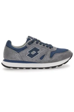 Sneakers Grigie e Blu Con Air Memory Foam Lotto Trainer Amf Msh