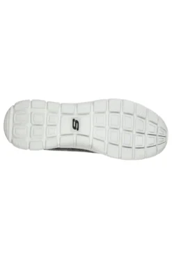 Sneakers Grigie e Lime Con Memory Foam Skechers Track Bucolo