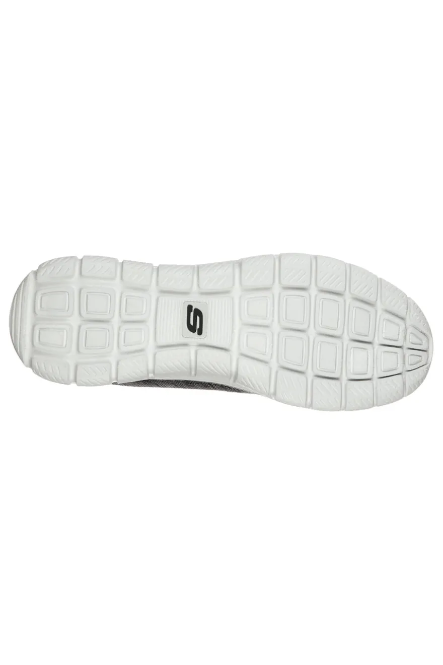 Sneakers Grigie e Lime Con Memory Foam Skechers Track Bucolo