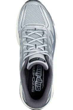 Sneakers grigie in mesh con Memory Foam Skechers Stamina Sport