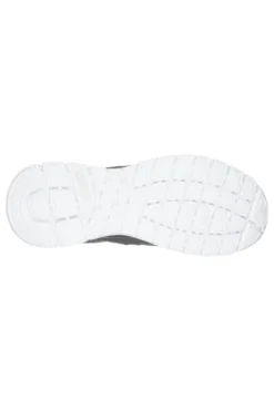 Sneakers grigie in pelle e mesh con soletta memory foam Skechers Burns Agoura da Uomo