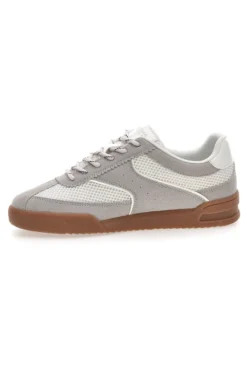 Sneakers grigie in pelle e mesh traspirante Pittarello Capsule BT261049002