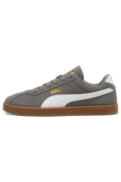 Sneakers Grigie in Pelle Puma Club II