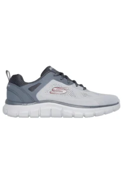 Sneakers Grigie Skechers Track Broader