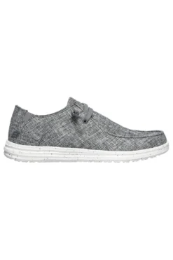 Sneakers Grigie Slip-On Con Goga Mat Arch Skechers Melson Chad