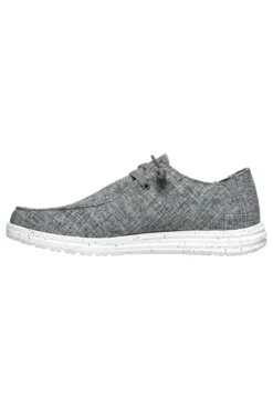 Sneakers Grigie Slip-On Con Goga Mat Arch Skechers Melson Chad