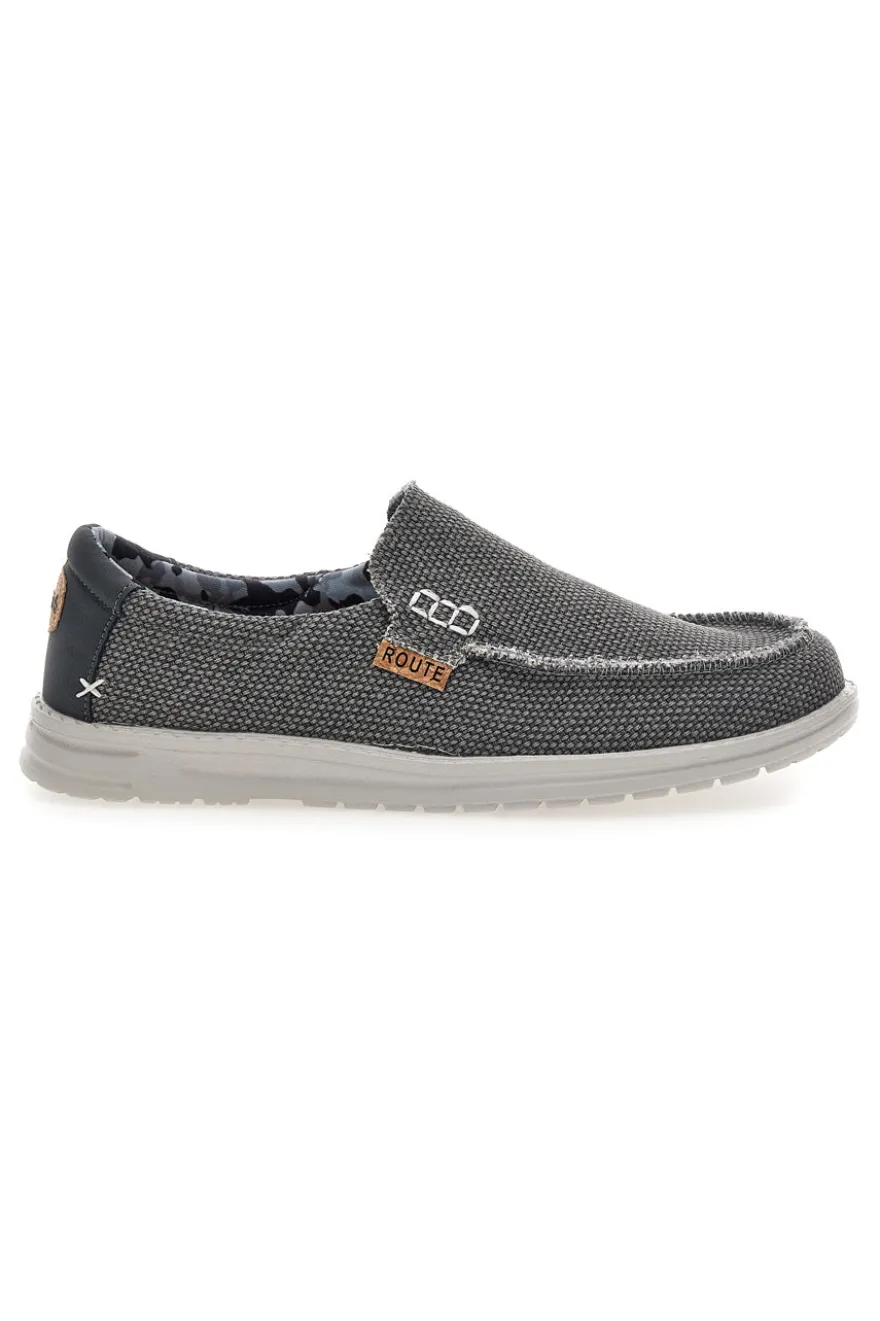 Sneakers grigie slip-on Route 66 RO41817