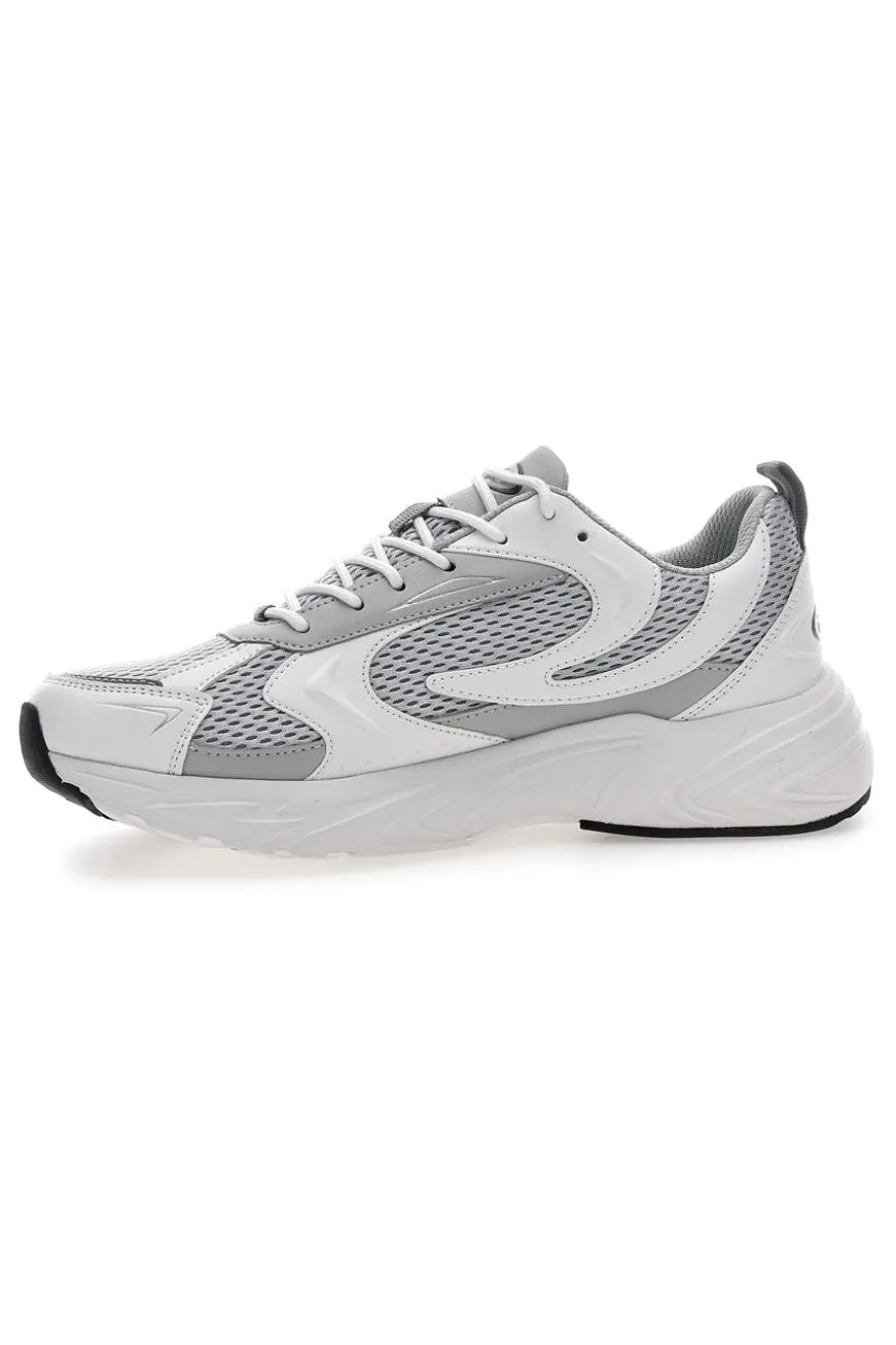 Sneakers grigio con inserti a contrasto Fila FFM0462