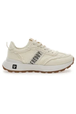 Sneakers in Denim Panna Freddy 7604
