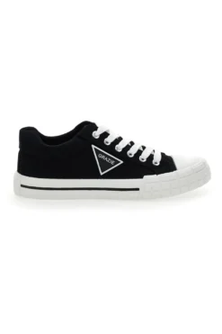 Sneakers in tela traforata Grazie 3581 Nera