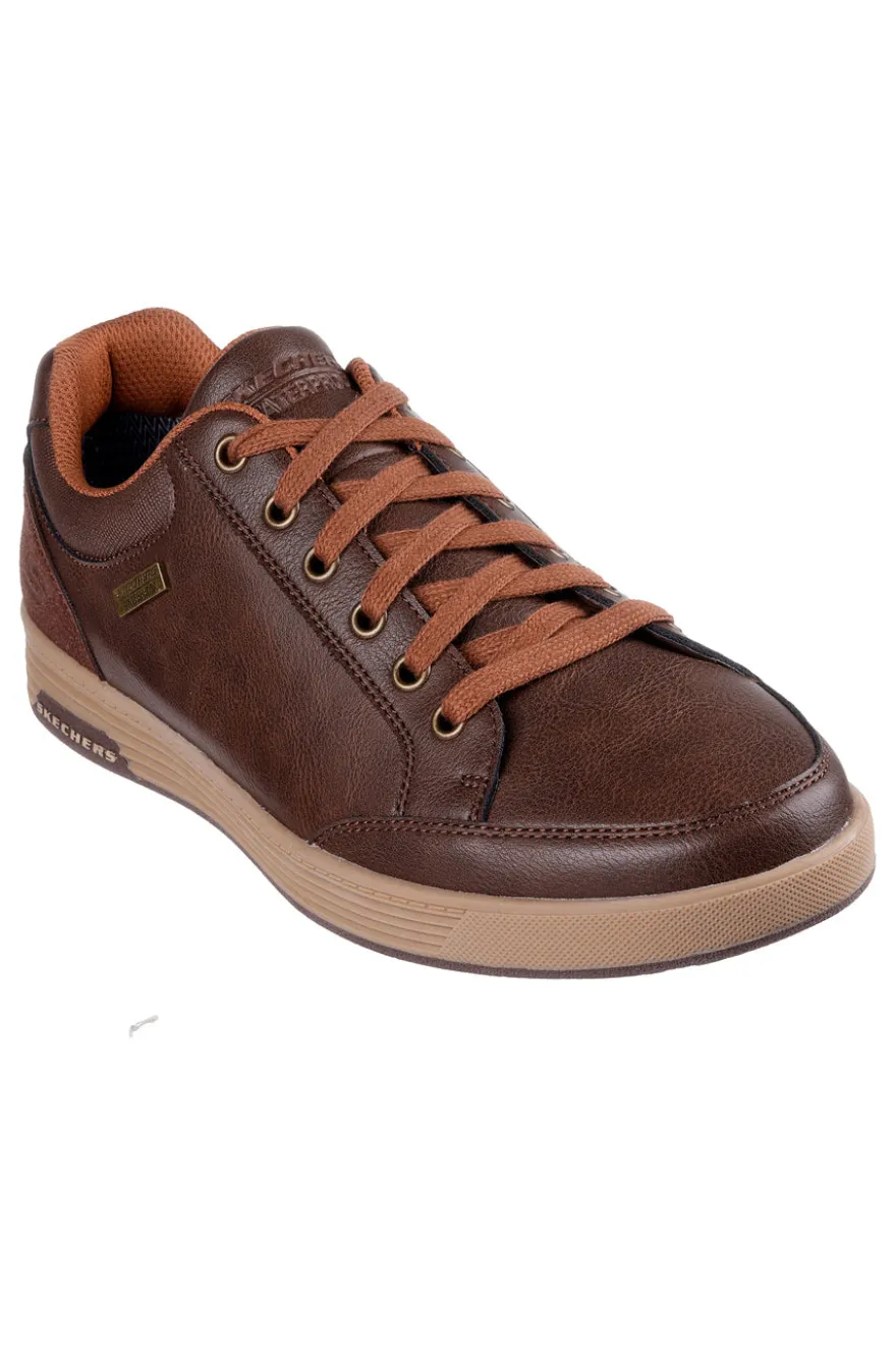 Sneakers marrone cioccolato waterproof Skechers Cavell Sparkman