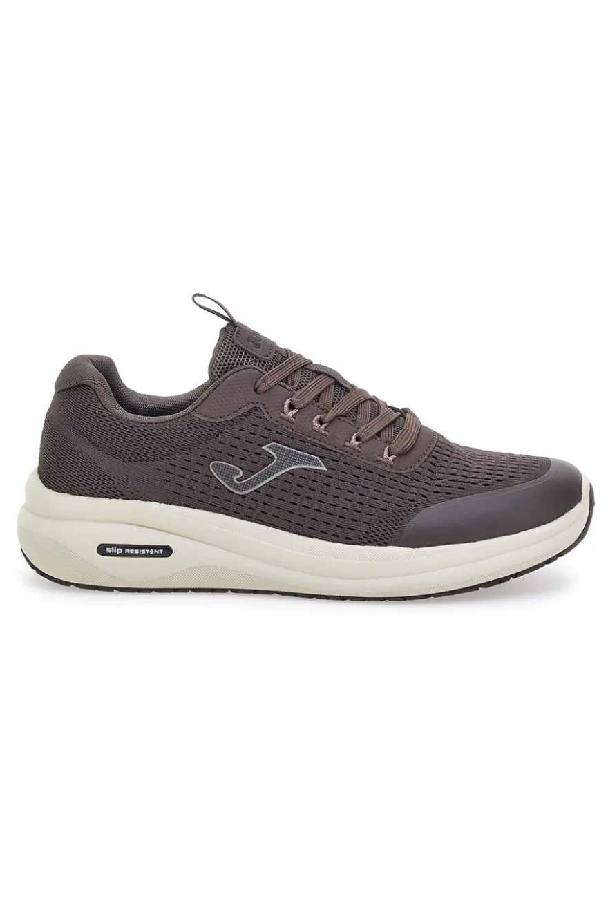 Sneakers marroni in mesh con suola alta Joma Iron Men 2524