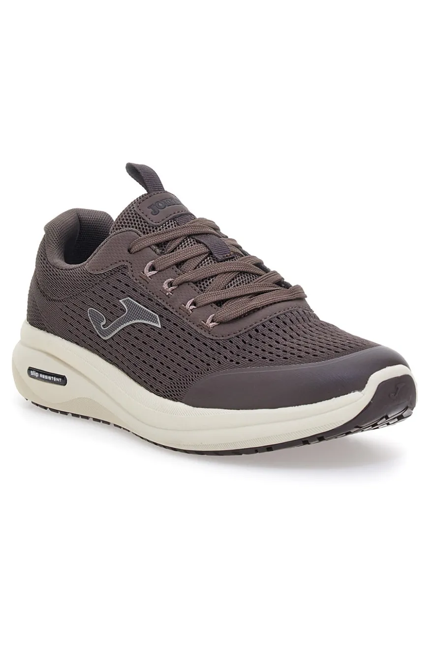 Sneakers marroni in mesh con suola alta Joma Iron Men 2524