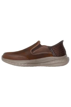 Sneakers marroni Slip-ins Skechers Slade - Cooper