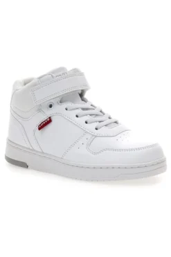 Sneakers mid bianche con strappo Levi's Kick Mid Se