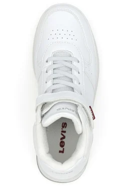 Sneakers mid bianche con strappo Levi's Kick Mid Se