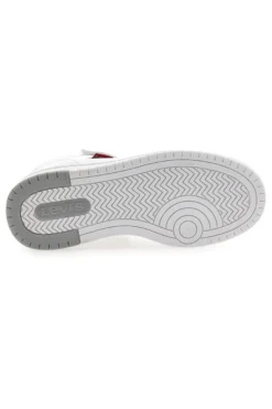 Sneakers mid bianche con strappo Levi's Kick Mid Se