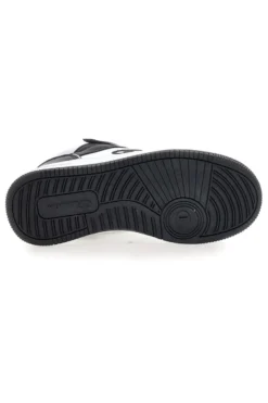 Sneakers mid bianche e nere con strappo Champion RD18 2 MID B PS