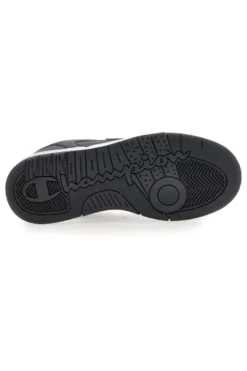 Sneakers mid bianche e nero con strappo Champion RD18 2 MID B PS