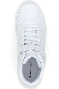 Sneakers Mid-Cut Bianche Alte con Velcro sulla Caviglia CHAMPION RD18 MID