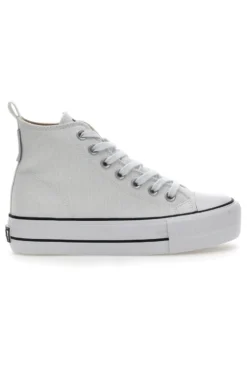Sneakers Mid-Cut British Knights Kaya Platform Bianche