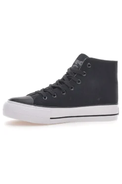 Sneakers Mid-cut Everlast 2302137H in tessuto nero