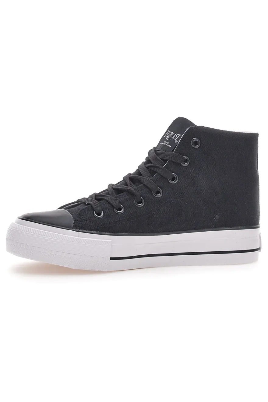 Sneakers Mid-cut Everlast 2302137H in tessuto nero