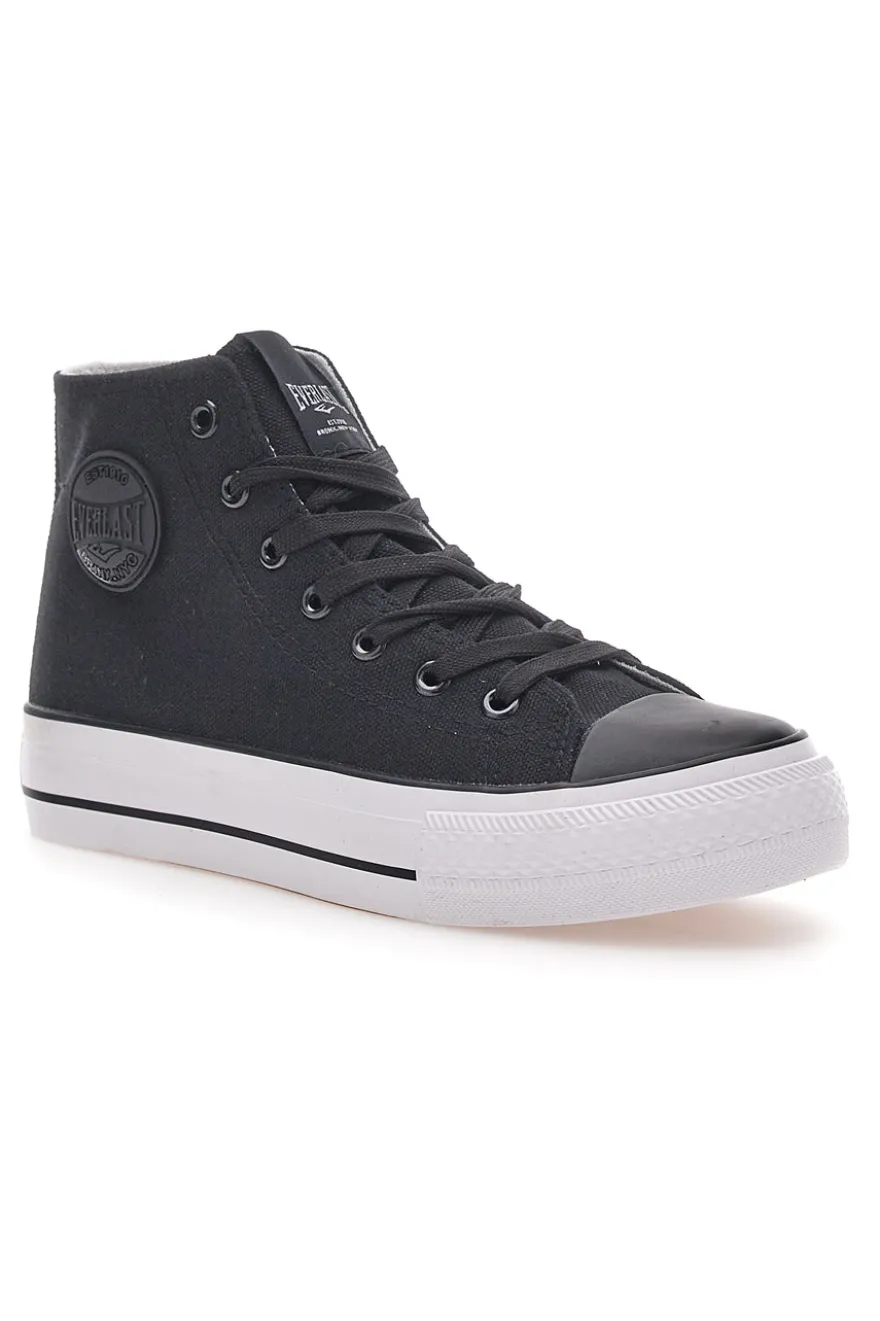 Sneakers Mid-cut Everlast 2302137H in tessuto nero